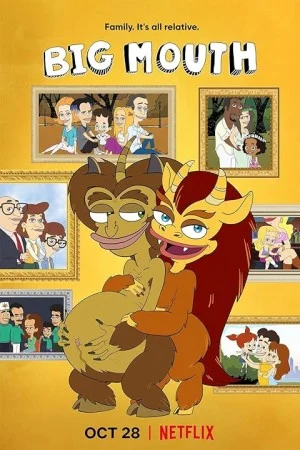 پوستر سریال دانلود سریال Big Mouth (Big Mouth)