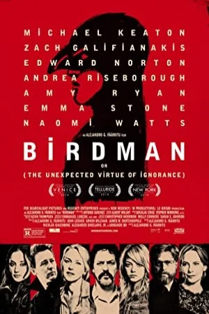 پوستر فیلم دانلود فیلم Birdman or (The Unexpected Virtue of Ignorance) 2014 (The Unexpected Virtue of Ignorance)