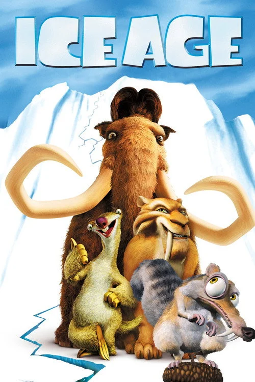 پوستر فیلم انیمیشن سینمایی Ice Age عصر یخبندان 2002 (Ice Age)