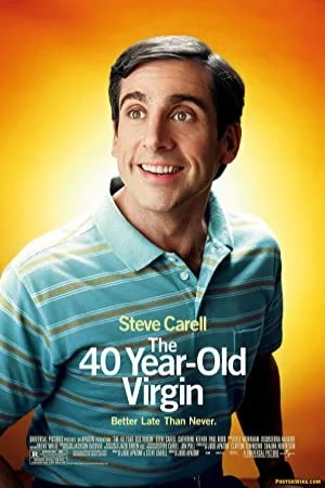 پوستر فیلم فیلم The 40-Year-Old Virgin چهل‌سالهٔ باکره 2005 (The 40-Year-Old Virgin)