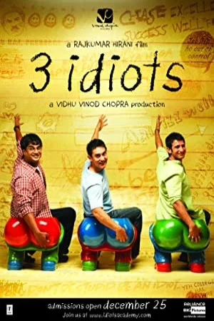 پوستر فیلم فیلم هندی 3 Idiots سه احمق 2009 (Idiots)