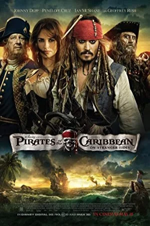 پوستر فیلم فیلم Pirates of the Caribbean: On Stranger Tides دزدان دریایی کارائیب: سوار بر امواج ناشناخته 2011 (Pirates of the Caribbean: On Stranger Tides)