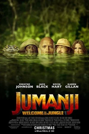 پوستر فیلم فیلم Jumanji: Welcome to the Jungle جومانجی: به جنگل خوش آمدید 2017 (Jumanji: Welcome to the Jungle)