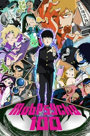 پوستر سریال انیمه سریالی Mob Psycho 100 موب سایکو (Mob Psycho 100)